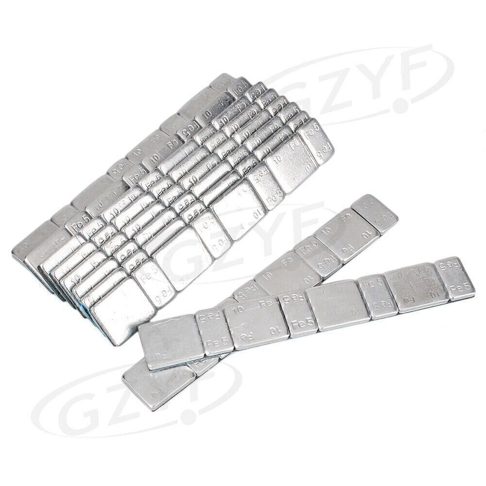 10pcs Universal Strip Stick on Wheel Balance Weights For Car Truck Motorcycle US