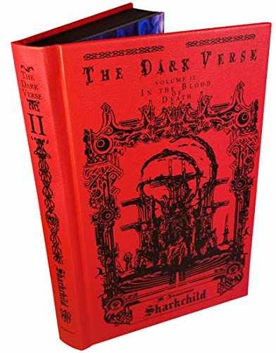 The Dark Verse Vol 2 In Hardcover by M Amanuensis Sharkchild – Very Good Condition