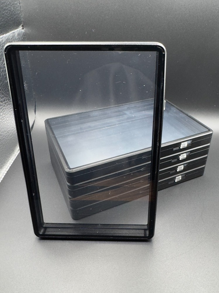 Lot of 5 Matte Black Slabmags for Standard BGS Graded Cards (Pokemon/Sports/TCG)