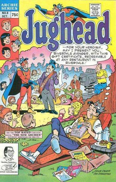 Jughead (2nd Series) #8 FN; Archie | Riverdale Avenger Cover - we combine shippi