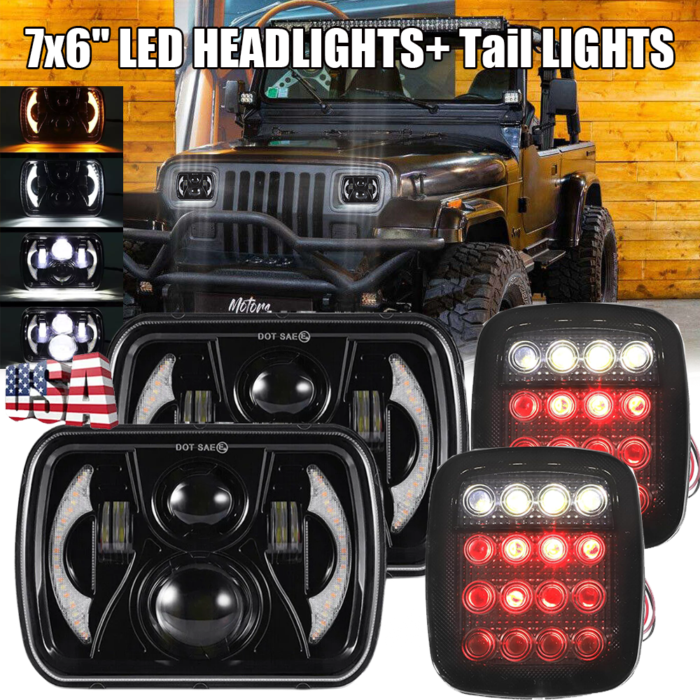 For Jeep Wrangler 1987-1995 YJ 7x6