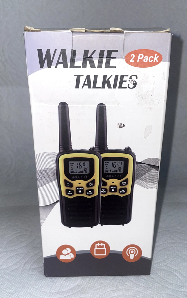 Walkie Talkies, MOICO  Walkie Talkies VOX  (Operated  Transmit)