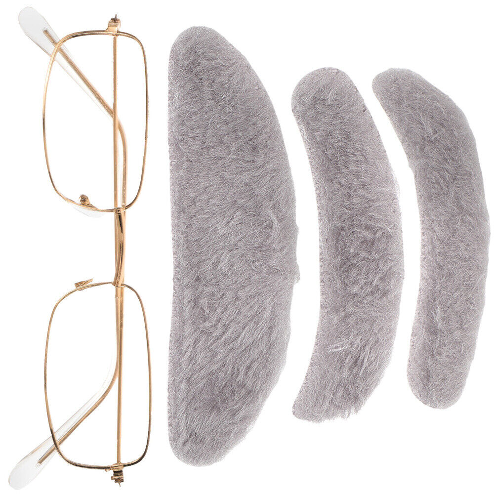 Fake Mustache and Eyebrows Men's Costume Accessories Old Man