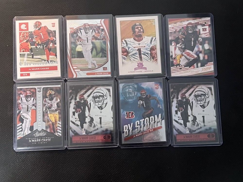 2021 Panini Jamarr Chase Rookie Card Lot Cincinnati Bengals RC