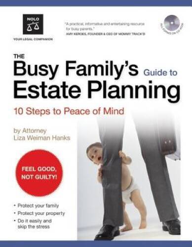 The Busy Familys Guide to Estate Planning: 10 Steps to Peace of Min - VERY GOOD