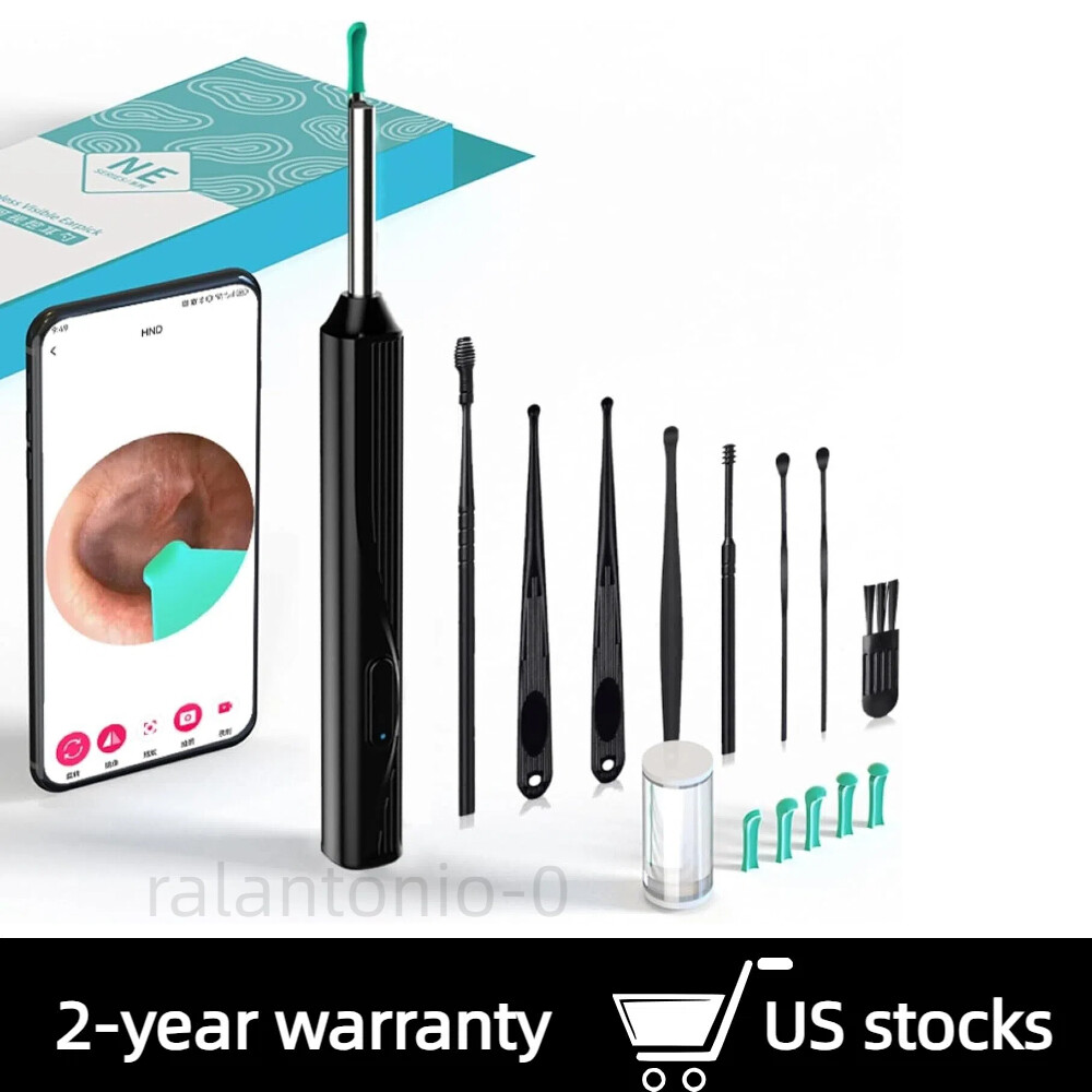 New Visual Ear Cleaner Kit Camera-Ear Wax Removal Tool With Camera Ear Care US-image