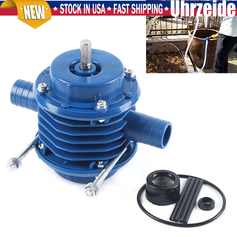 Electric Mini Self-Priming Hand Drill Water Pump Centrifugal Pump Heavy Duty NEW
