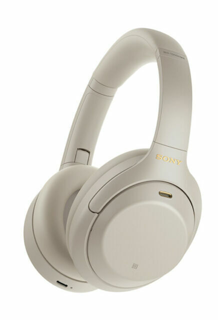Sony WH-1000XM4 Wireless Over-Ear Headphones- Silver