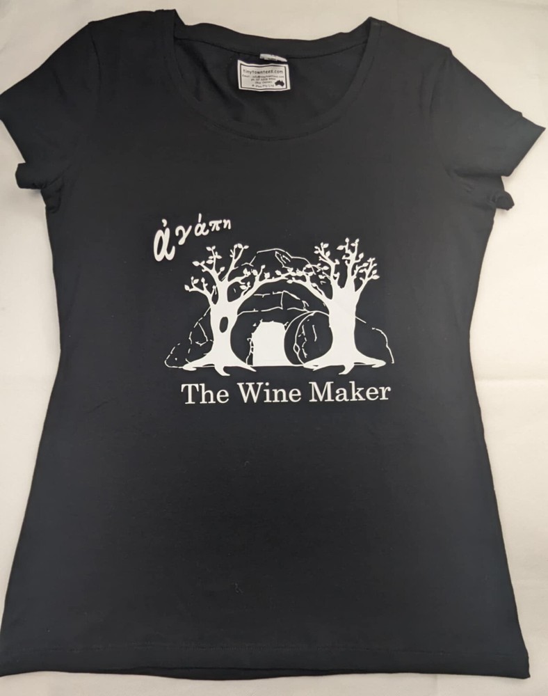 Christian Black on White The Wine Maker Size 12 Agape EB00694