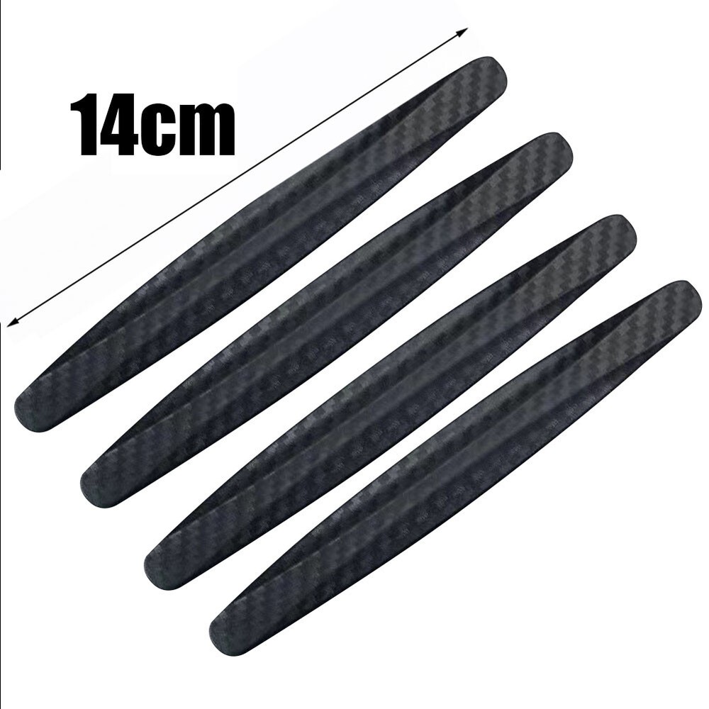 4 X Car Door Edge Gap Guard Scratch Protector Anti-collision Corner Bumper Strip