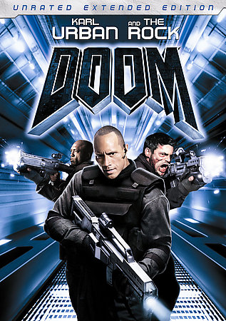 Doom 2006 Unrated Extended Edition DVD with Karl Urban and Dwayne Johnson  