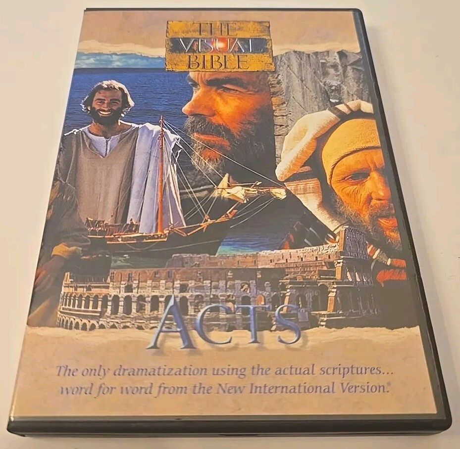Visual Bible Acts Dean Jones Henry O. Arnold Jennifer O'Neill DVD LIKE NEW-image