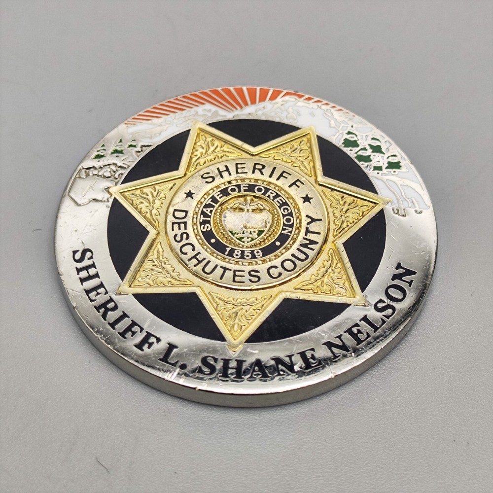 Deschutes County Sheriff Police Department Challenge Coin