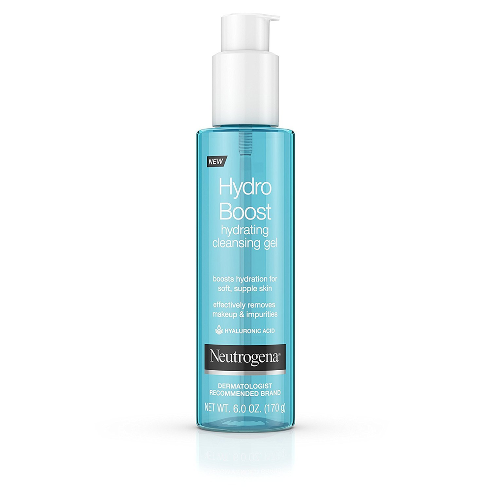 Hydro Boost Lightweight Hydrating Facial Cleansing Gel, Gentle Face Wash & Makeu