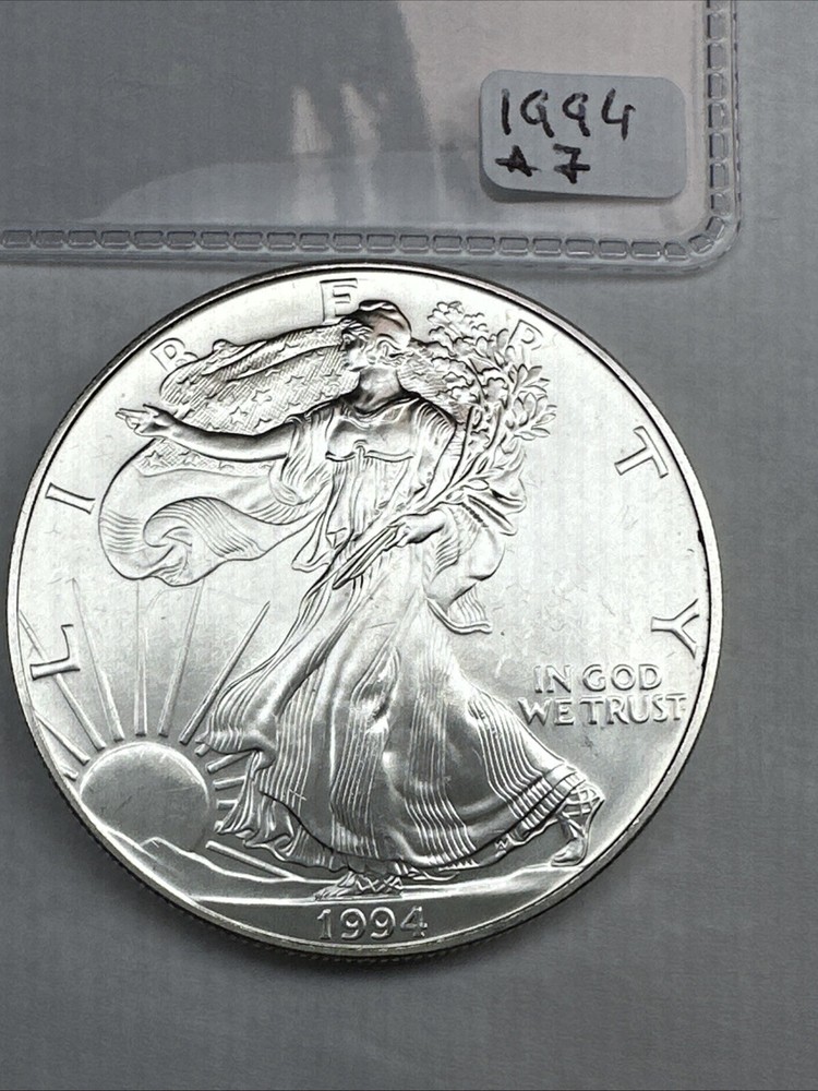 1994 US American Silver Eagle! KEY DATE 1 oz 0.999 fine Silver Uncirculated