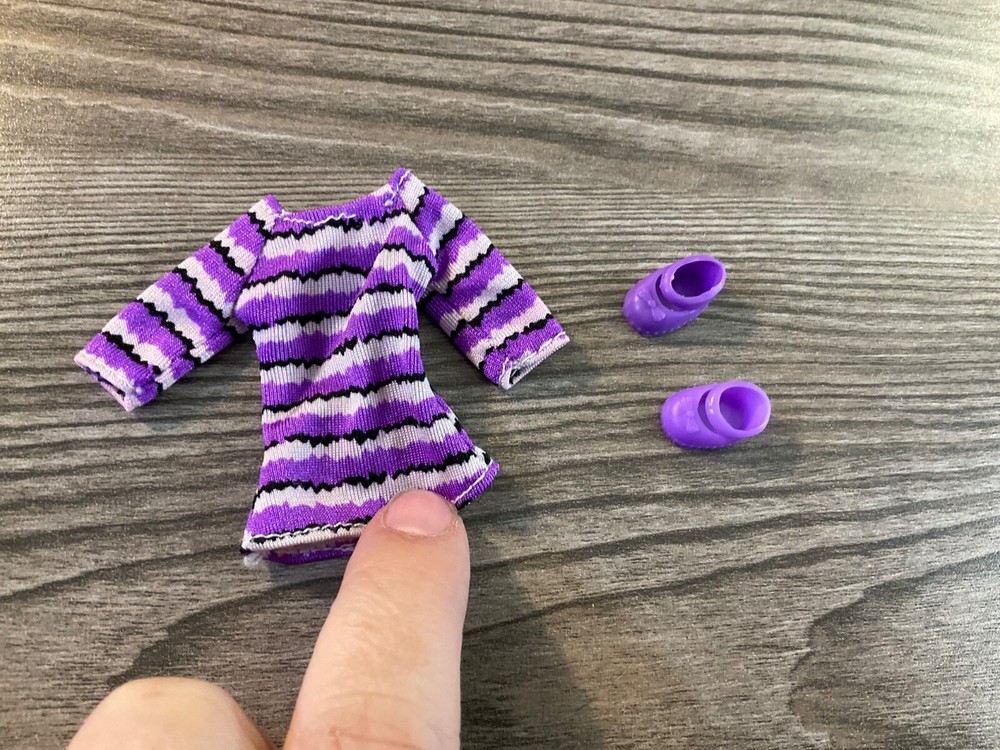 Mattel Barbie Kelly Doll Clothes Dress Shoes Set Lot # 14