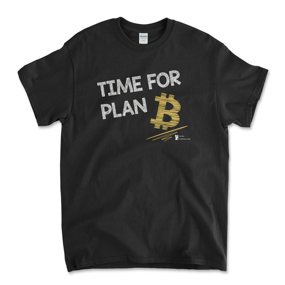 Bitcoin BTC Crypto Cryptocurrency Altcoin HODL Black T-Shirt UPC108-image