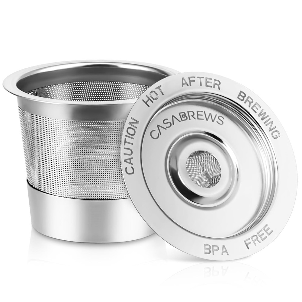 Universal Stainless Steel Reusable K Cups for Keurig Coffee Makers