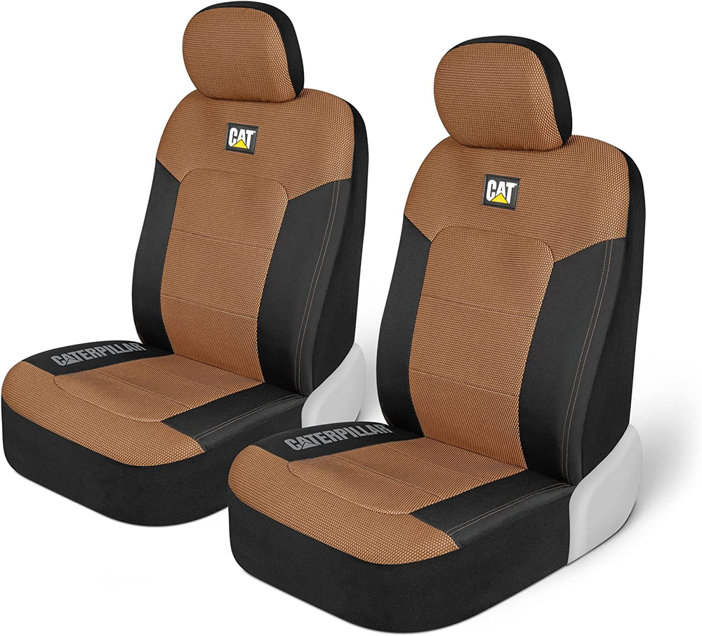 ® Meshflex Automotive Seat Covers for Cars Trucks and Suvs (Set of 2) – Beige Ca