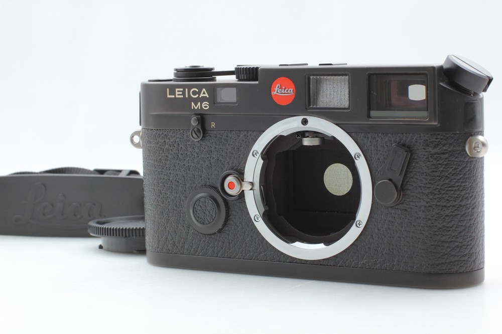 NEAR MINT+3 Leica M6 black 0.72 Non TTL Rangefinder Film Camera + Strap JAPAN