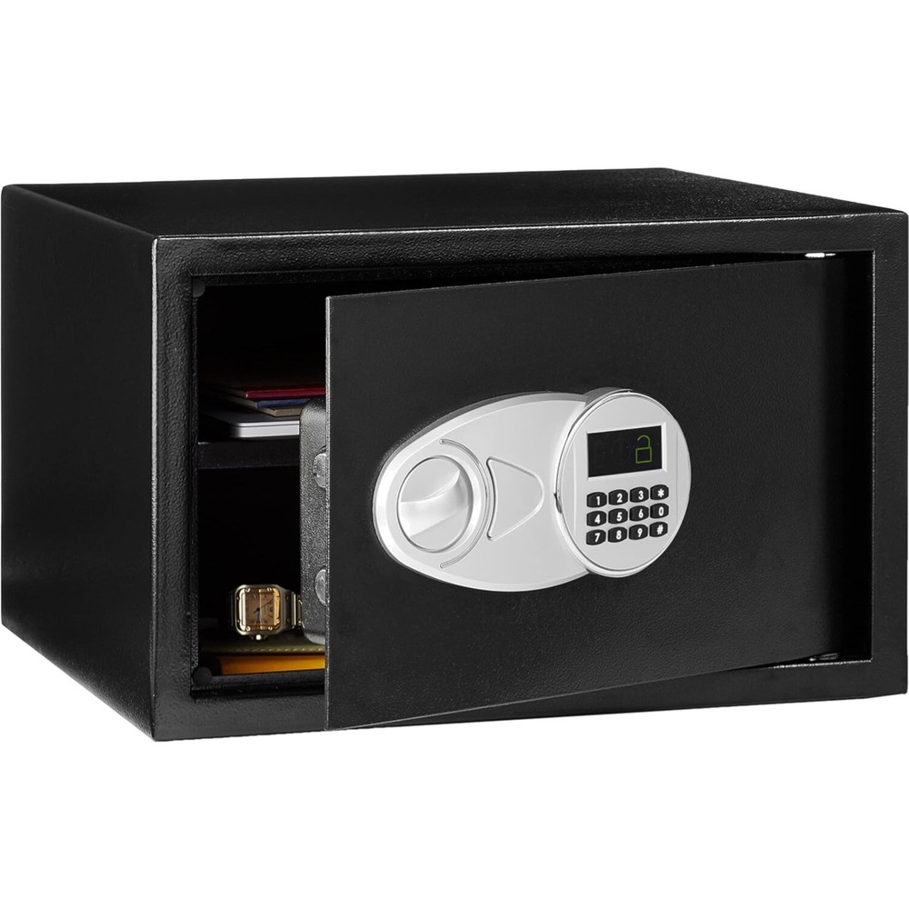 1.2 Cu Ft Compact Electronic Safe with Adjustable Shelf