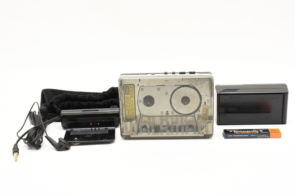 Sony WM-504 Skeleton Walkman Portable Audio Player Fully Repaired Working Condition  