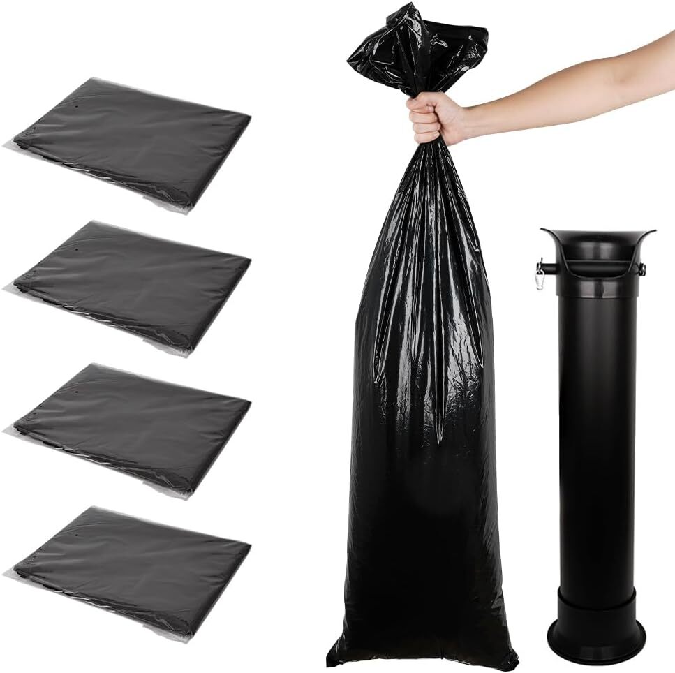 Espresso Knock Box Garbage Bag Commercial Floor Standing Espresso Dump Bin La...