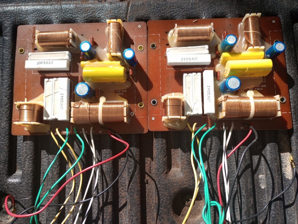 JBL LX 600 3 Way Crossover Network Pair