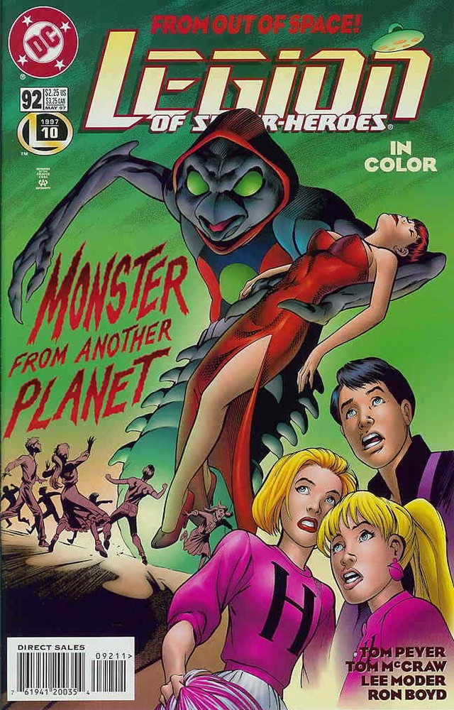 Legion of Super-Heroes (4th Series) #92 VF; DC | Alan Davis - we combine shippin