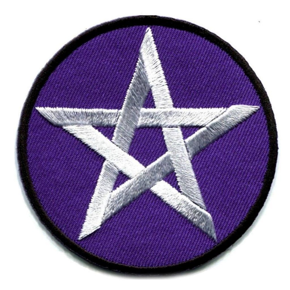 PENTAGRAM IRON ON PATCH 2