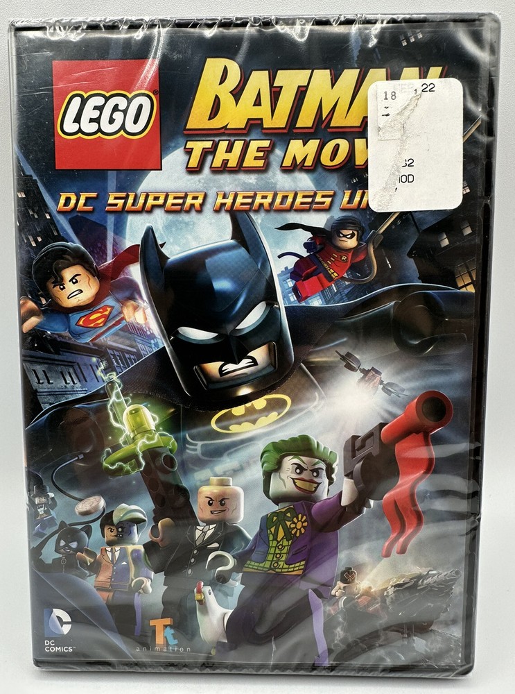 LEGO Batman The Movie DVD DC Super Heroes Unite (Brand New Sealed)