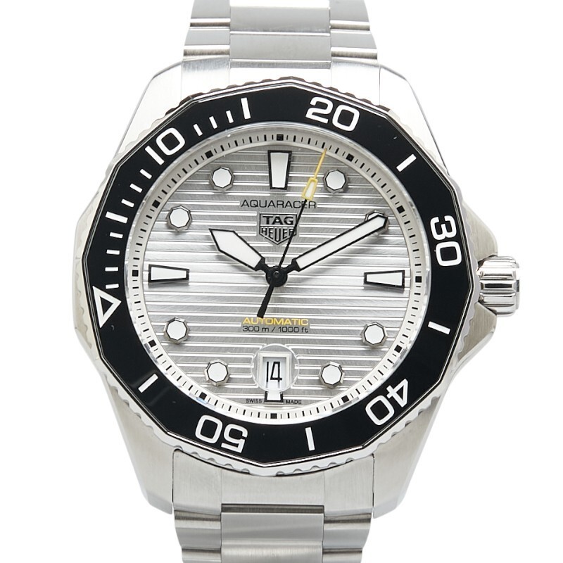 TAG Heuer Aquaracer Professional 300 Automatic Silver Dial Stainless Steel Watch WBP201C