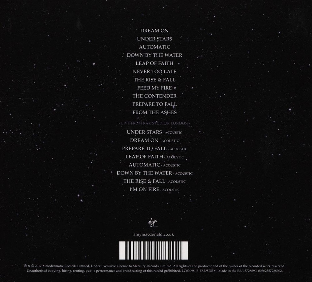 AMY MACDONALD UNDER STARS [DELUXE EDITION] NEW CD