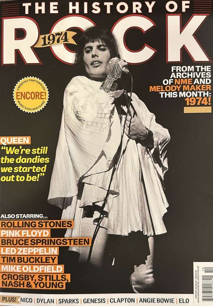 Uncut The History Of Rock 1974 Magazine Issue 10 Free Shipping Brand New