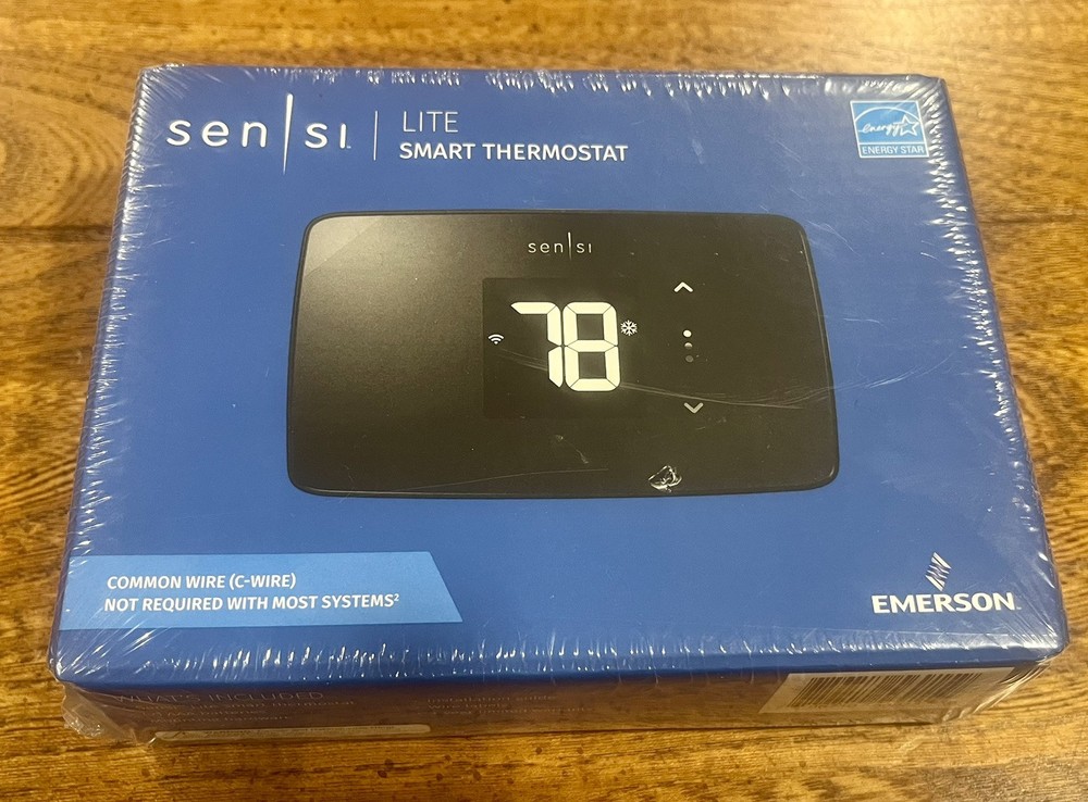 NEW Sensi Lite Smart Thermostat Programmable Wi-Fi Mobile App ST25U Home Emerson