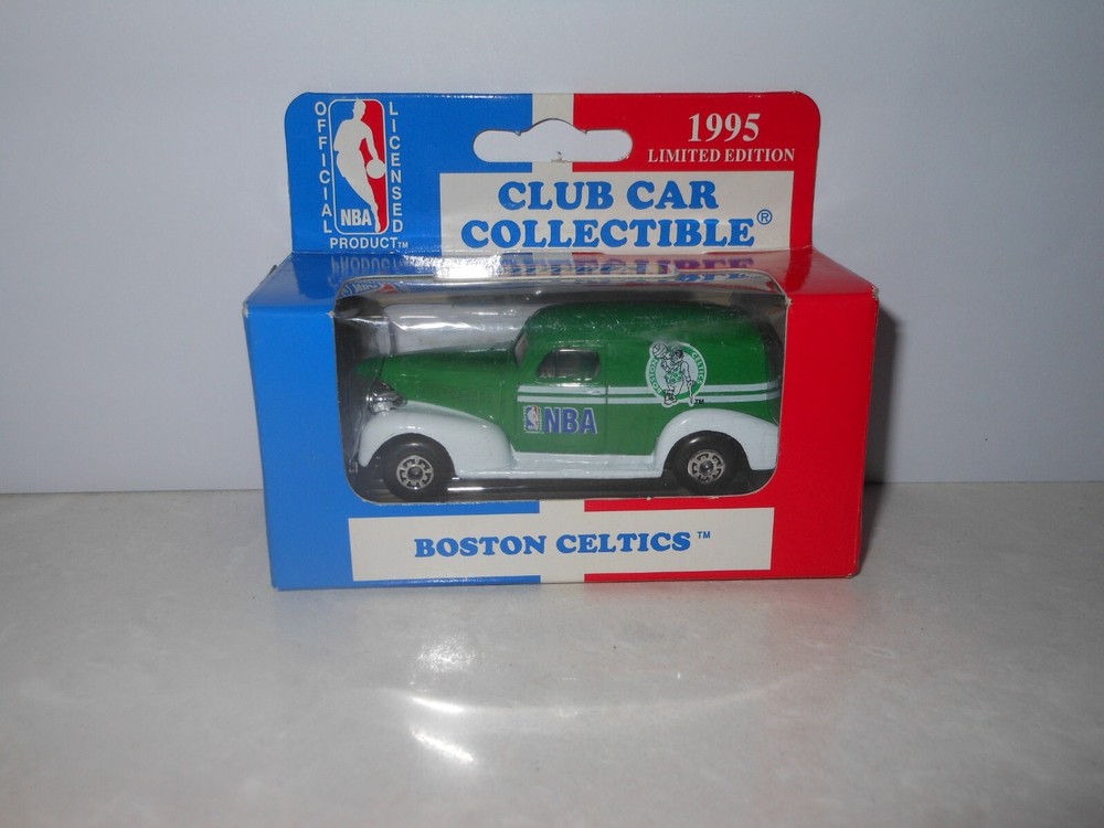 BOSTON CELTICS 1995 NBA CLUB CAR COLLECTIBLE MB245  Matchbox CHEVY Limited 1:64