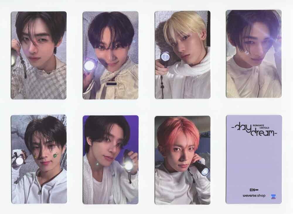 ENHYPEN - ROMANCE: UNTOLD -daydream- [WEVERSE] LUCKY DRAW EXCLUSIVE PHOTOCARD