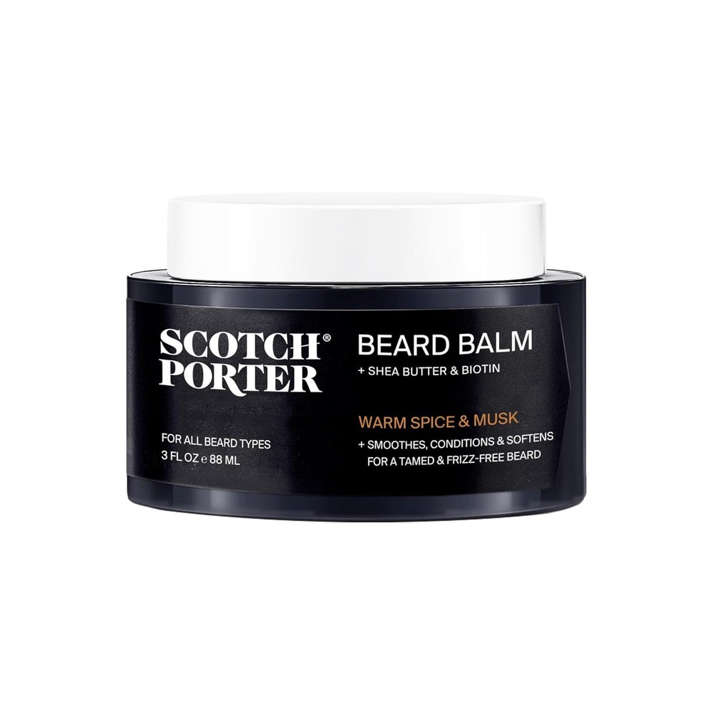 Scotch Porter Conditioning Beard Balm – Smooth, Shape, Moisturize & Soften...