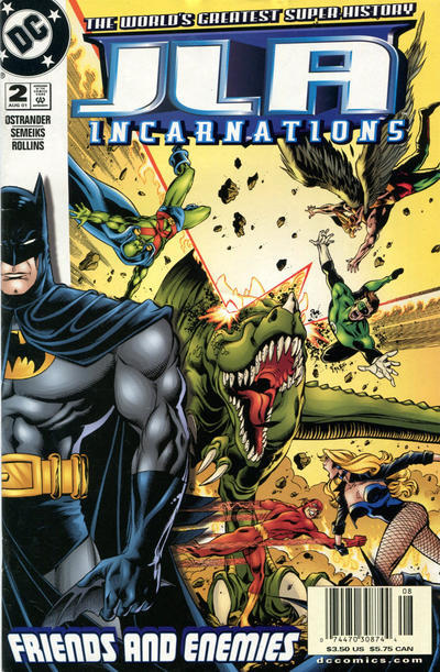 JLA: Incarnations #2 (Newsstand) FN; DC | John Ostrander Batman - we combine shi