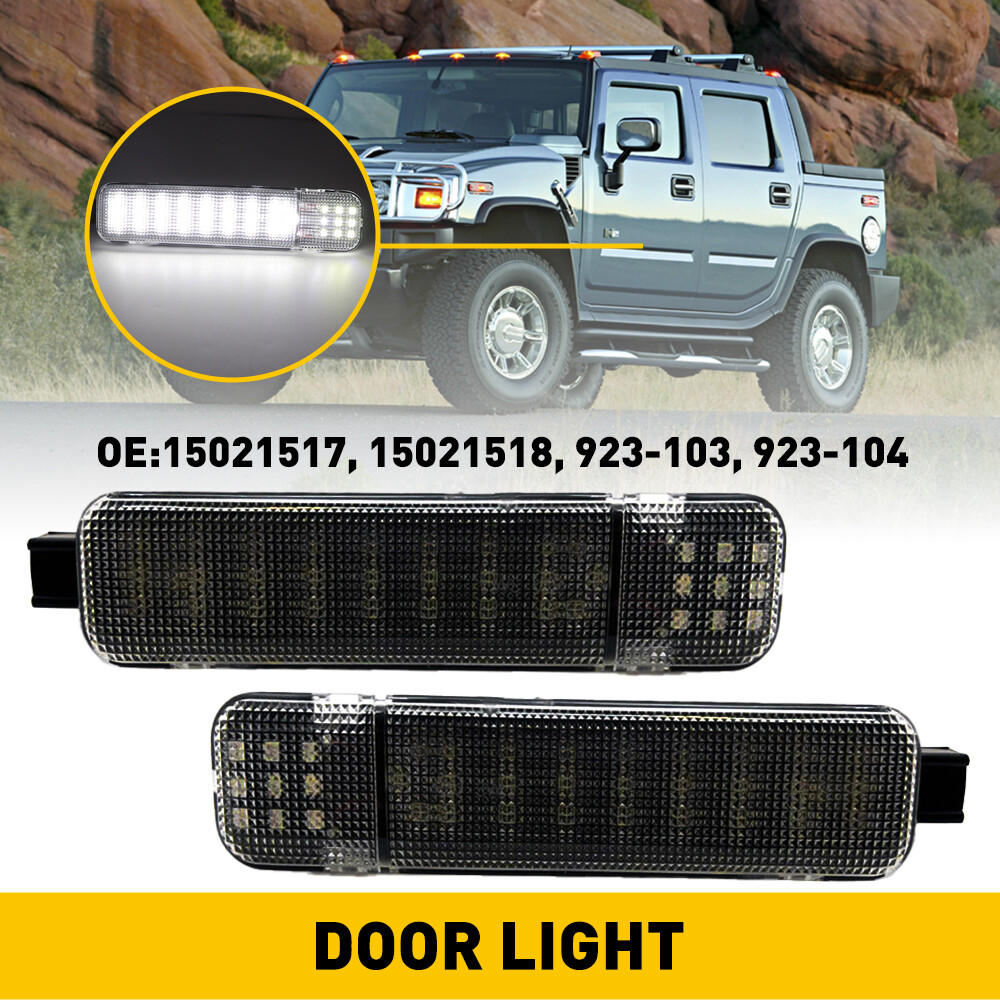 LED Door Courtesy Light Fit Chevy Silverado Suburban Tahoe GMC Sierra Yukon EOI