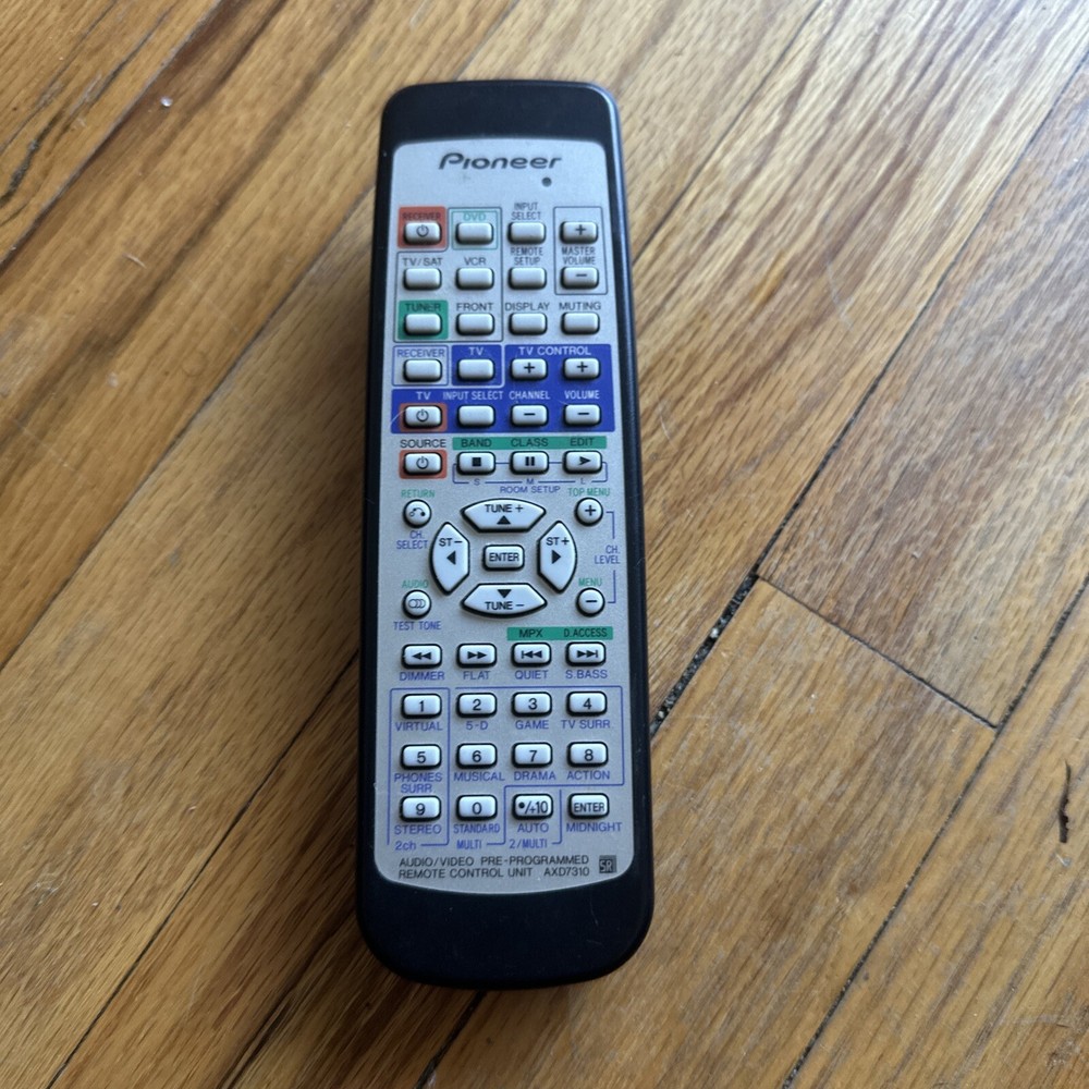 Pioneer AXD7310 Pre-Programmed & Learning Remote Control HOME THEATRE Elite VSX