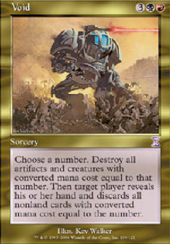 VOID X4 4 4X Time Spiral MTG Magic the Gathering Cards DJMagic