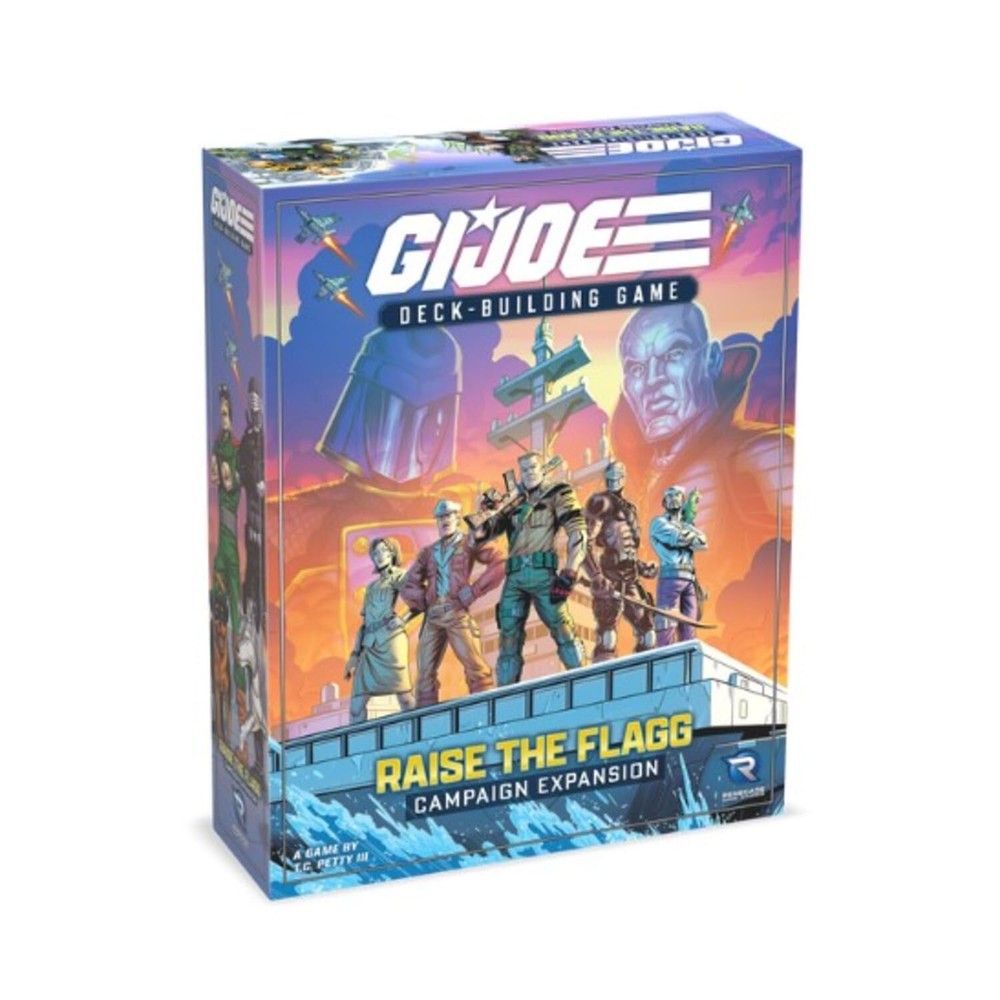 Renegade Studios G.I. Joe Deck-Building Game Raise the Flagg Strategy Adventure