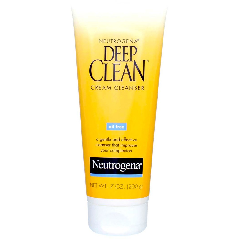 6 Pack Neutrogena Deep Clean Cream Cleanser, 7 oz
