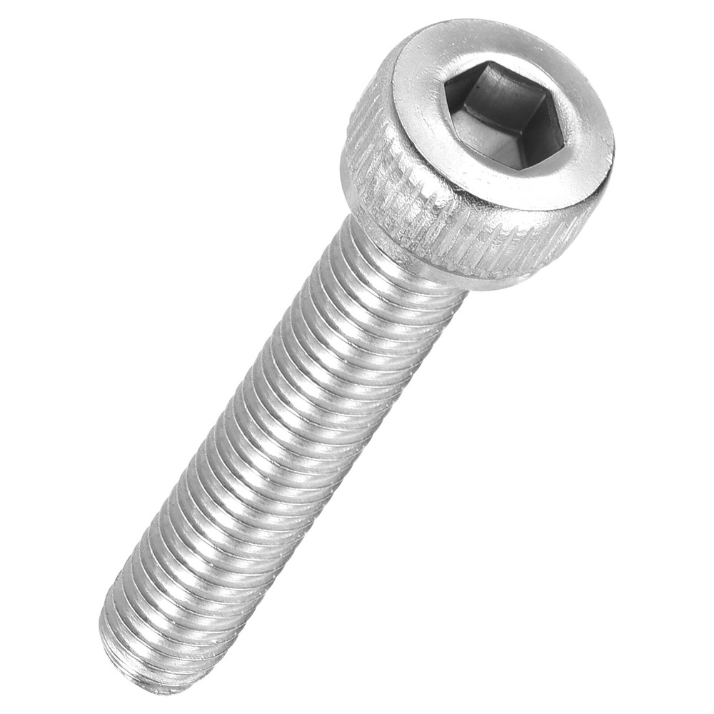 1pcs Socket Head Cap Screws - [M4-0.7 x 25mm] 304 Stainless Steel, Silver