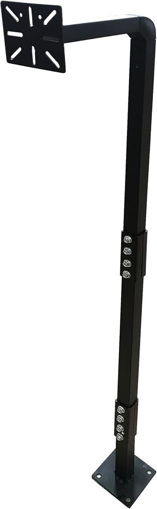 Heavy-Duty Universal Keypad Mounting Post for Stylish Gate Security