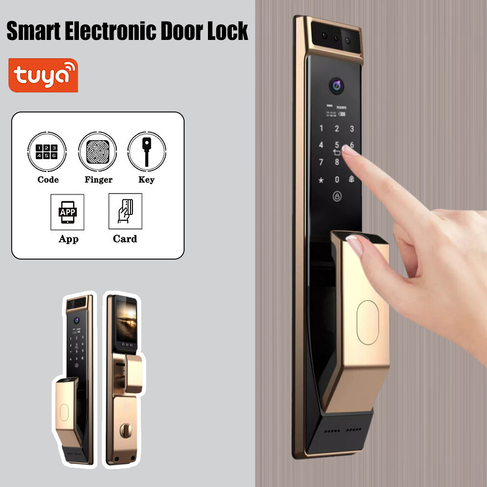 3D Smart Door Lock with Automatic Face Recognition and Biometric Security-image