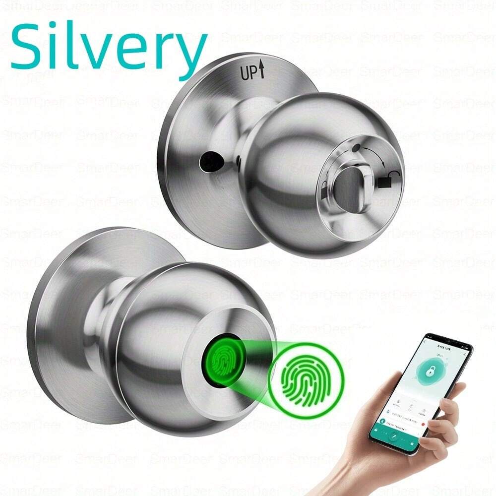 Tuya Smart 36V Rechargeable Aluminum Alloy Bluetooth Door Lock