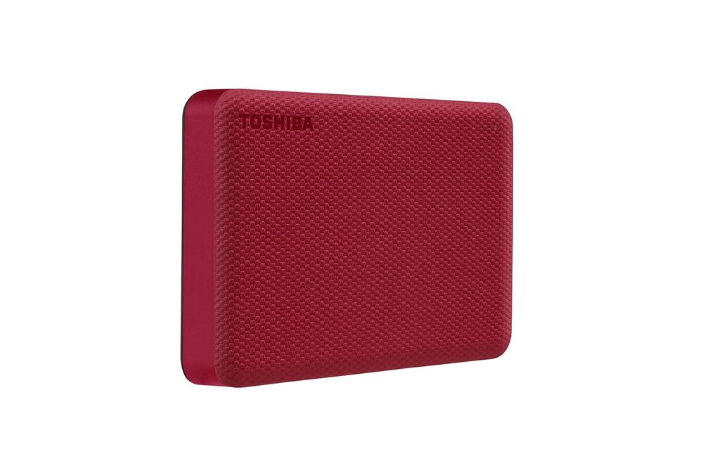 4TB Red External Hard Drive USB 3.0 Auto Backup Password Protection Windows Only-image