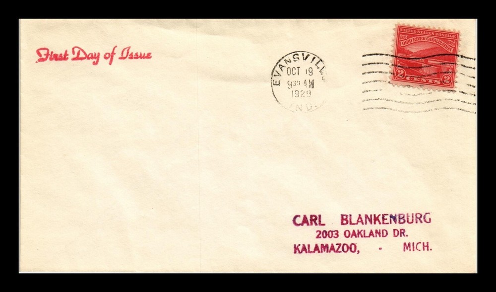 DR JIM STAMPS US COVER OHIO RIVER CANALIZATION FDC SCOTT 681 UNSEALED